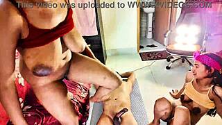 Uttaran20 first ffm threesome desi anal blowjob group fuck