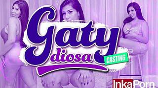 Gatidiosa Peruvian Nurse Flashes Huge Tits in Inkaporn Casting