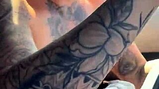 GIRL STRUGGLES WITH SPORTS BRA IN GYM LOT!