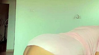 girl shakes her huge ass like she owns it teasing everyone