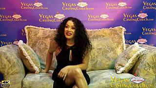 Dasha Love Blindfolded Latina Milf BDSM Casting Vibrator Orgasms POV Close-Up!