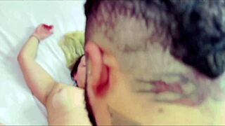 wife fucks hyper realistic doll's pussy while i anal her