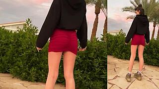 sizzling beach babe seduces with big tits turns hotel room into creampie party