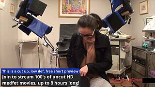 Nurse Lilly Hall Endures Gaping Orgasm Tests in Hospital