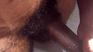 i'm in the shower stroking my big black tits skeet everywhere