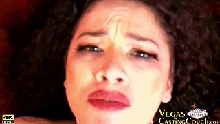 Dasha Love Blindfolded Latina Milf BDSM Casting Vibrator Orgasms POV Close-Up!