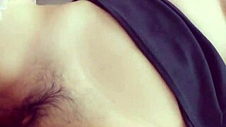 your girl sits on lap for chat but rides big tits hairy pussy wild
