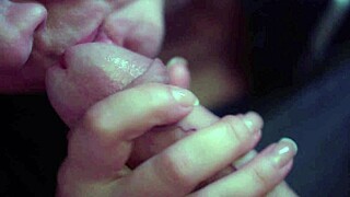 lecherous wife deepthroats monster cock gagging on rough face fuck cum swallow