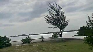 blonde at the beach agrees to blowjob for ten bucks after my request