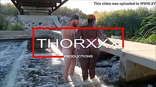 black bbw loves getting fucked outdoors in jungle by big cock?