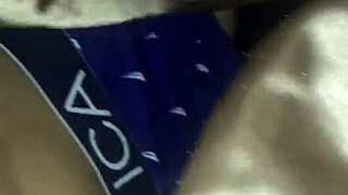 Wow! Look At That Big Dick Morning Wood. Girlfriend Strokes It!