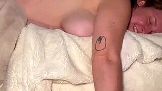 Avril's steamy shower prone bone ends in hairy pussy creampie explosion!