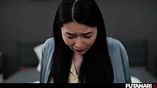 Futa milf creampie compilation fills big tits subs with shemale cum loads 💦🍆