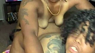 Ebony BBW's Ecstatic Faces Bent Over Doggystyle Pounding