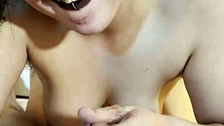 very hot goth nikki greaves deepthroats huge monster cock pov blowjob suckin emo elegance