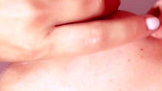 Japanese Wife Swallows Cum After Close-Up Blowjob
