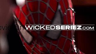 Rikki Six stars in Avengers XXX parody cowgirl scene