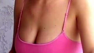 huge natural tits slut caught sucking boobs horny blowjob!