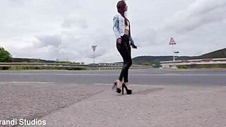 prostitute kristy black takes 4 bbc balls deep anal dap atm rough gaping cum swallow gio2806!