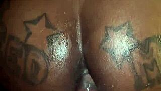 Who's ready for messy anal pounding in living room?