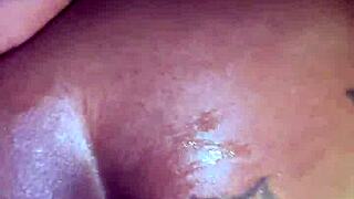 Who's ready for messy anal pounding in living room?