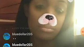 Hushh money huge ebony boobs live instagram 💦🍫