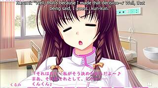 kurumi's fat tits nurse my dick at moretsu nyan clinic