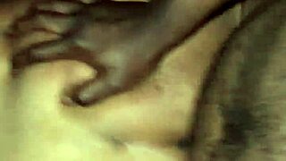 concubine bends over for big daddy's monster black cock creampie