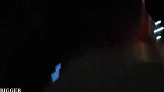 Nervous Blonde Stripper Surrenders To Pussy-Pleasing Fantasies In Club