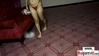 What if petite Thai teen slut Nam deepthroats your big white cock then rides it?