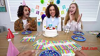 Virgin teen tempts stepdad into forbidden young pussy fantasy urges.