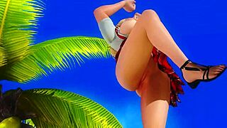 who wouldn't upskirt yukino's big ass tits on private beach paradise?