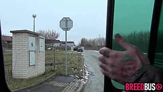 breedbus 3some: vanessa decker sucks luke hotrod's cock while mea melone gets pussy licked