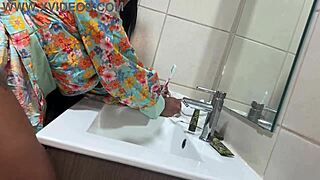 stepsons freeuse of masturbating stepmom leyne rodriguez... she submits fully