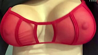 whoa italian milf artemisia love's juicy natural tits look amazing up close...