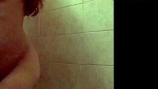 wanna fuck this hot latina model's small tits in shower?