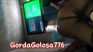 whoa, real mexican fat ass whipped in anal frenzy!