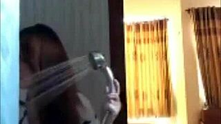Ha Yen Fucks Big Tits in Bathroom Doggystyle for VIP