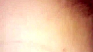 voyeur catches wife's sneaky blowjob tease