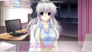 Rea endures vaginal inspection insertion in moretsu nyan clinic prologue 5