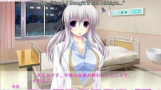 Rea endures vaginal inspection insertion in moretsu nyan clinic prologue 5