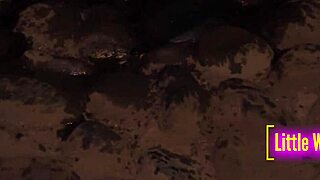 Mega piss fest in old winery full vid 💦🏚️