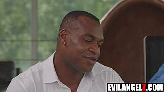 Perverted Secretaries Beg For Aaron Rock's Anal Pounding!