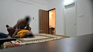 maid deepthroats cock then gets pussy pounded while cleaning