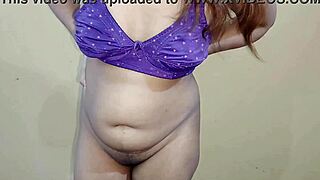 stepsis strips bare showing shaved puffy tits pussy to stepbro