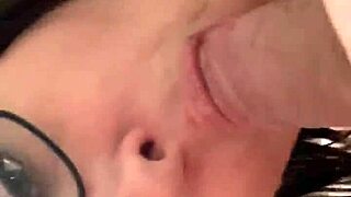 sandra snow white sneaks deepthroat on jp cock for messy facial cumshot