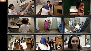 tampa uni giggles through anal fingering and foot fetish exam