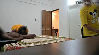 maid deepthroats cock then gets pussy pounded while cleaning