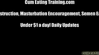 Oh I'm gonna let you cum... but eat it all CEI!