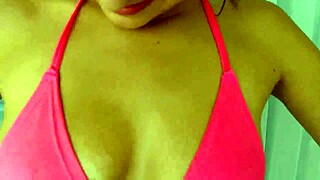 lexi bloom cute petite coed tied up poolside for monster cock deepthroat cum facial?